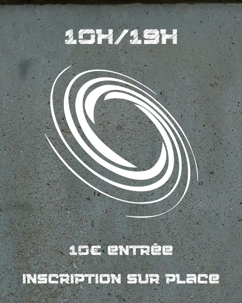 Vortex Jam — 10h à 19h, 10€ l'entrée, inscription sur place